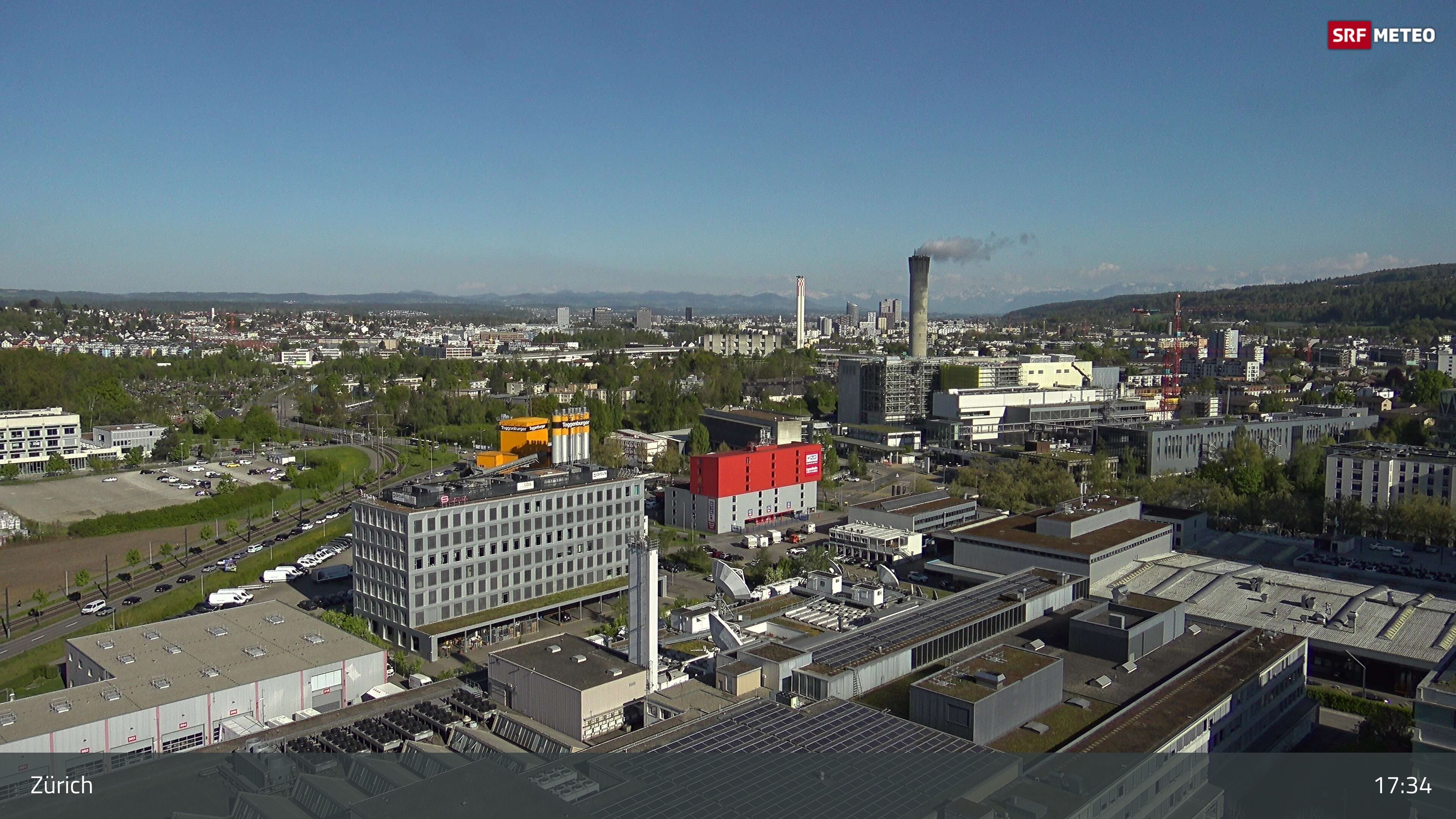 Zürich: Gebäude des SRF