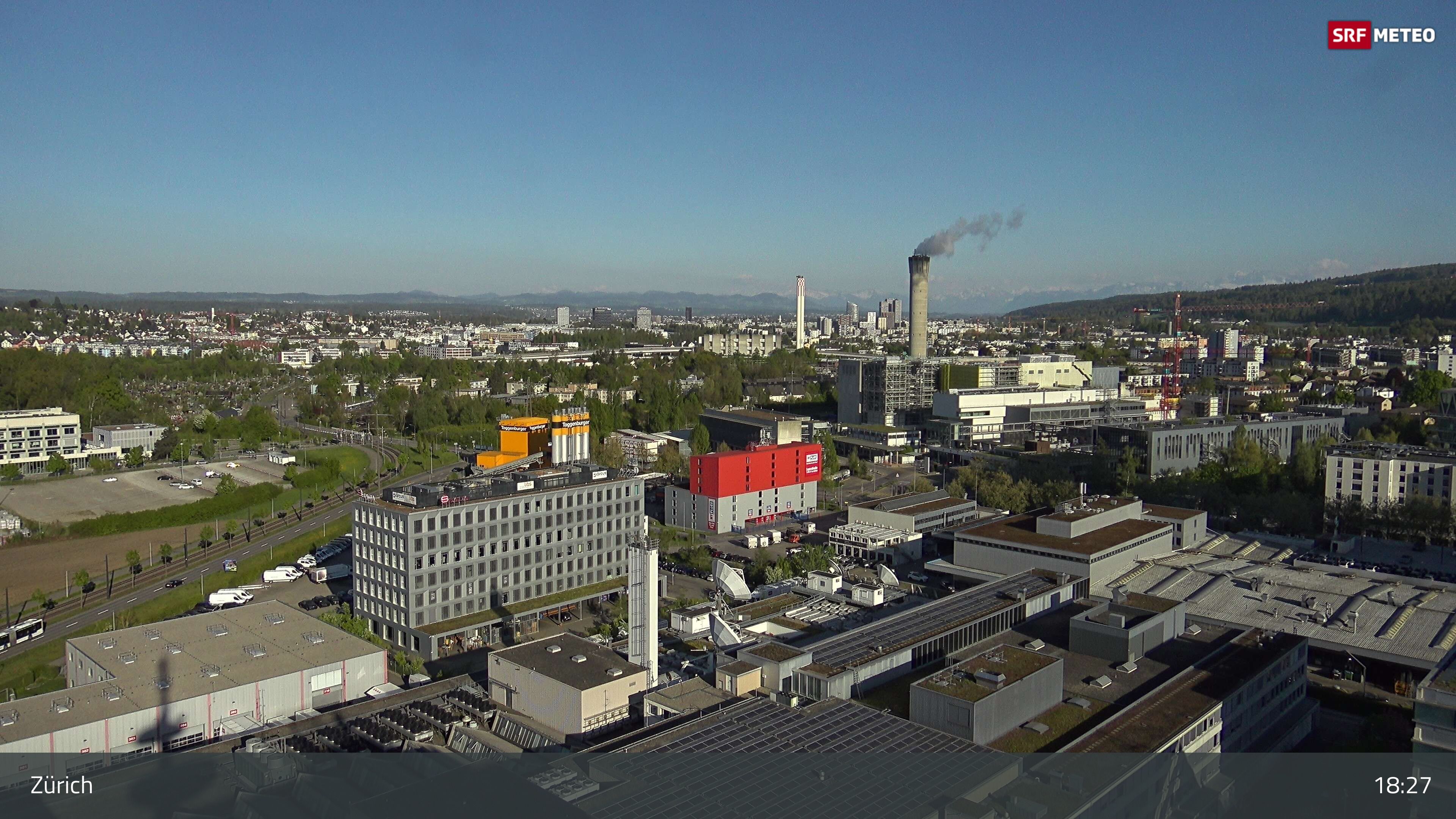 Zürich: Gebäude des SRF