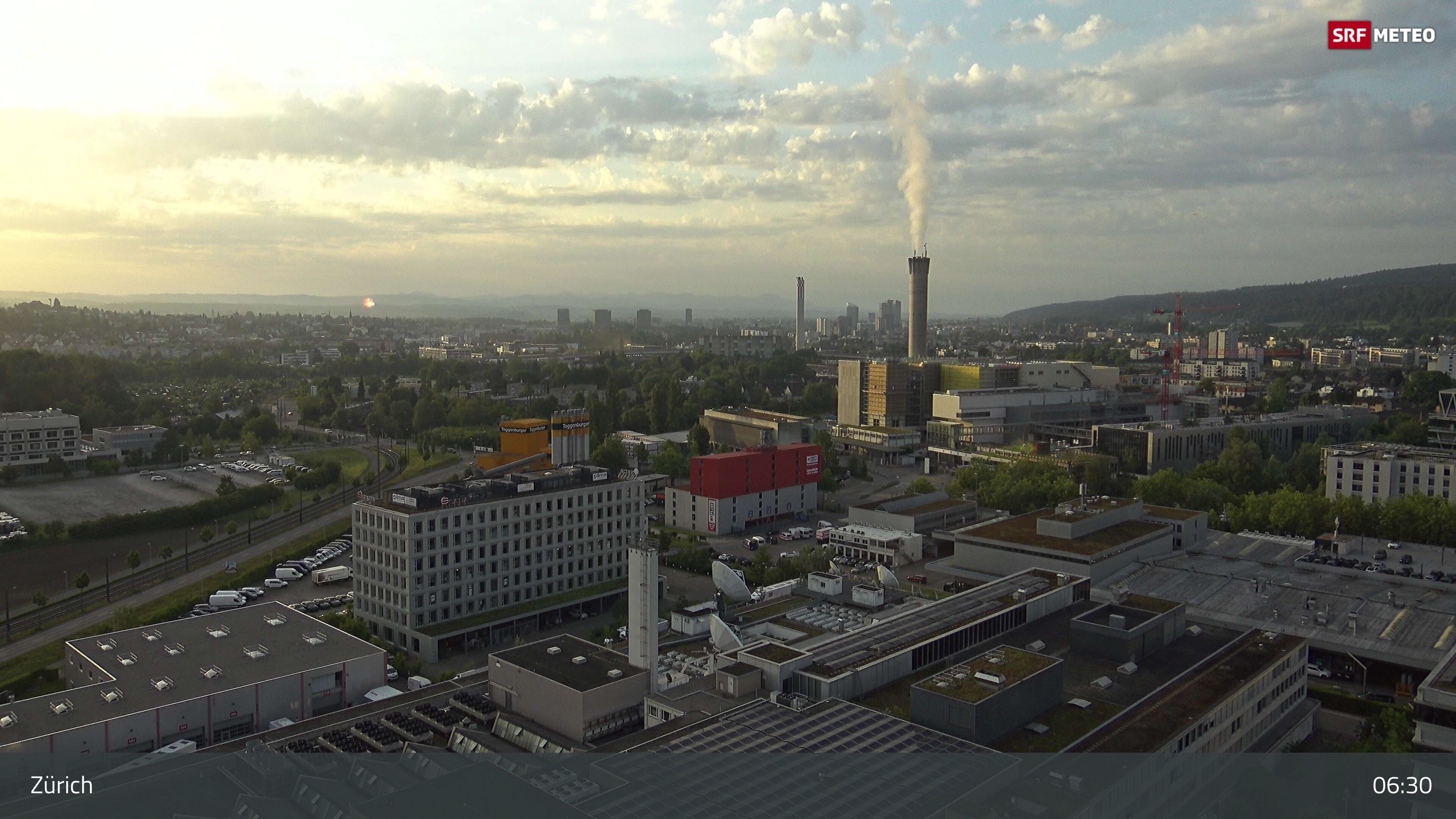 Zürich: Gebäude des SRF