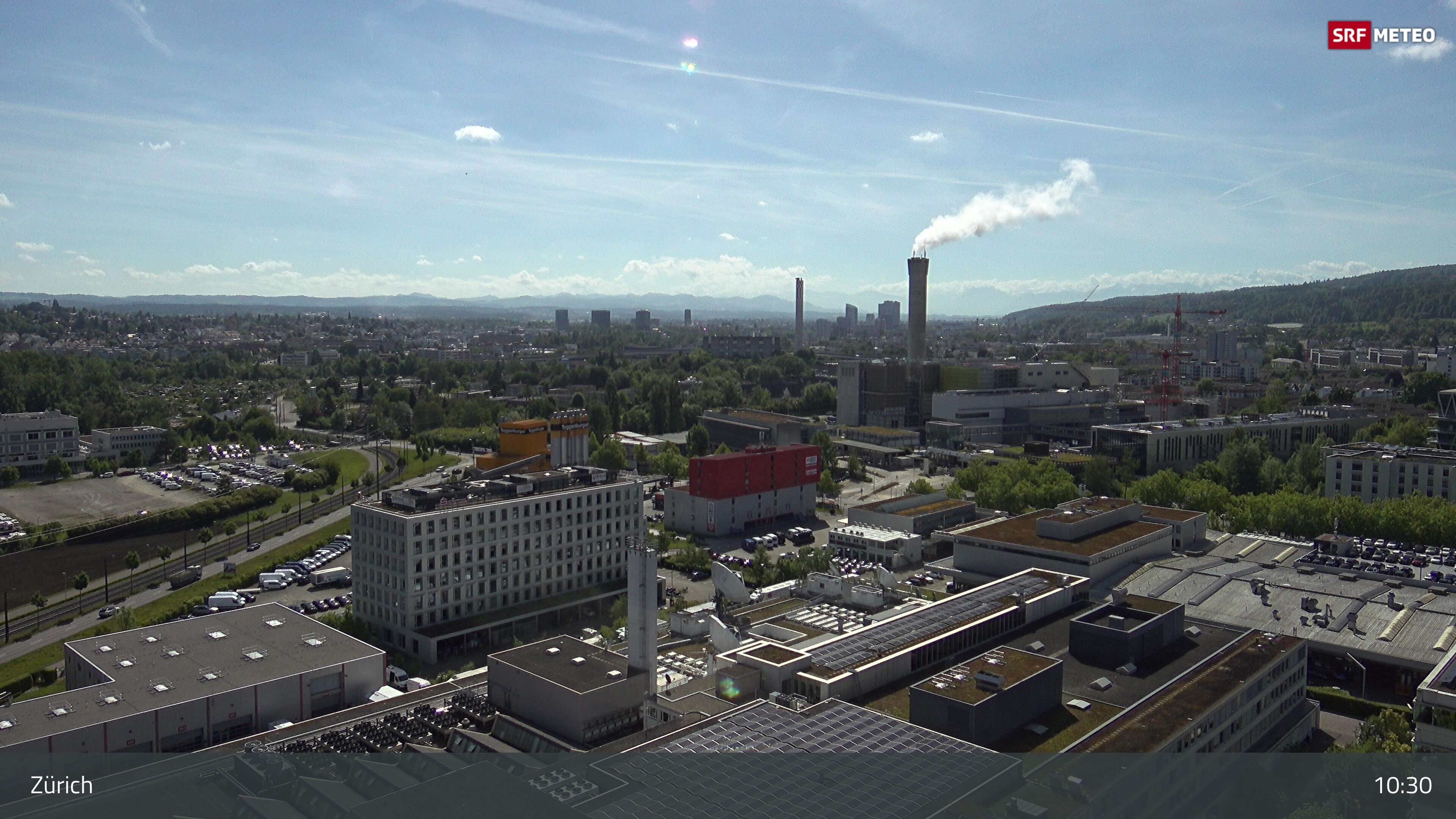 Zürich: Gebäude des SRF