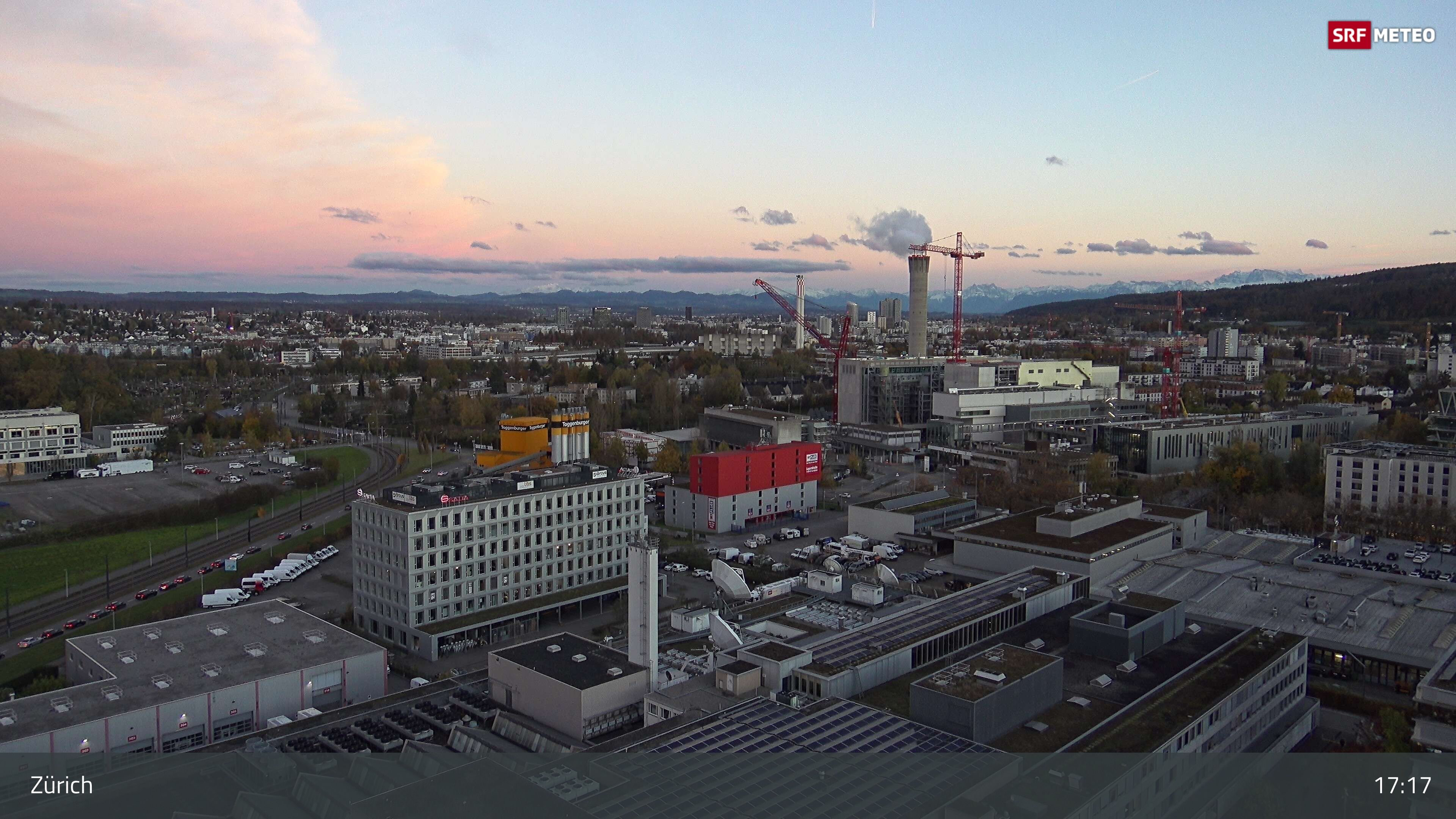 Zürich: Gebäude des SRF