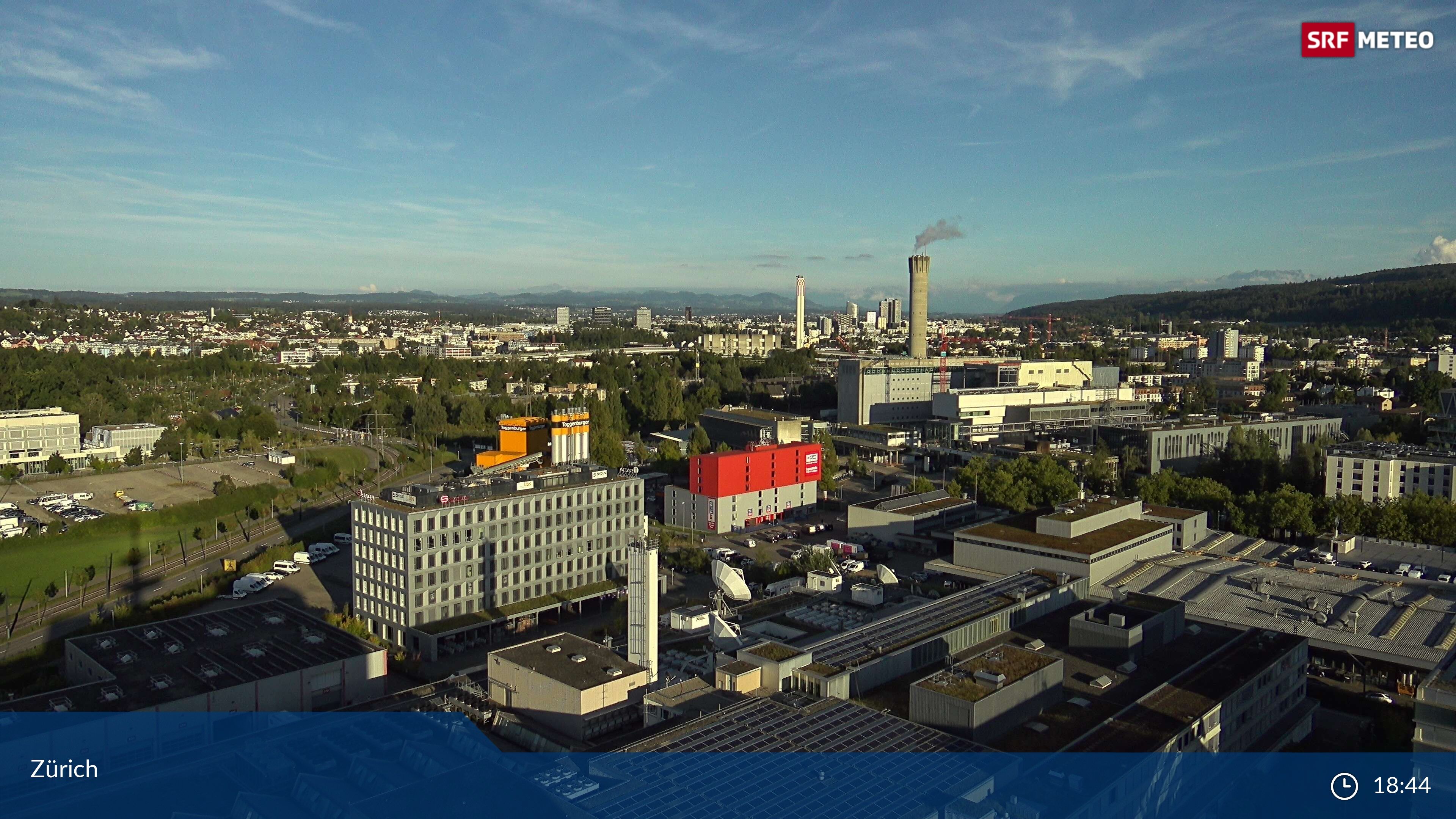 Zürich: Gebäude des SRF