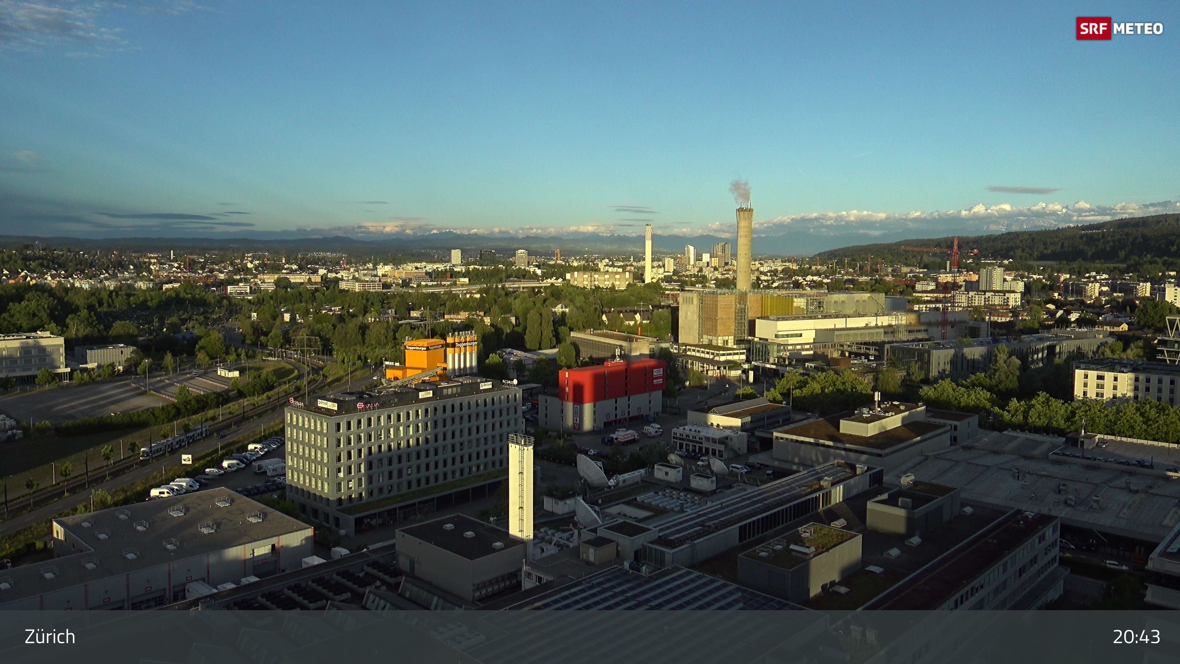 Zürich: Gebäude des SRF