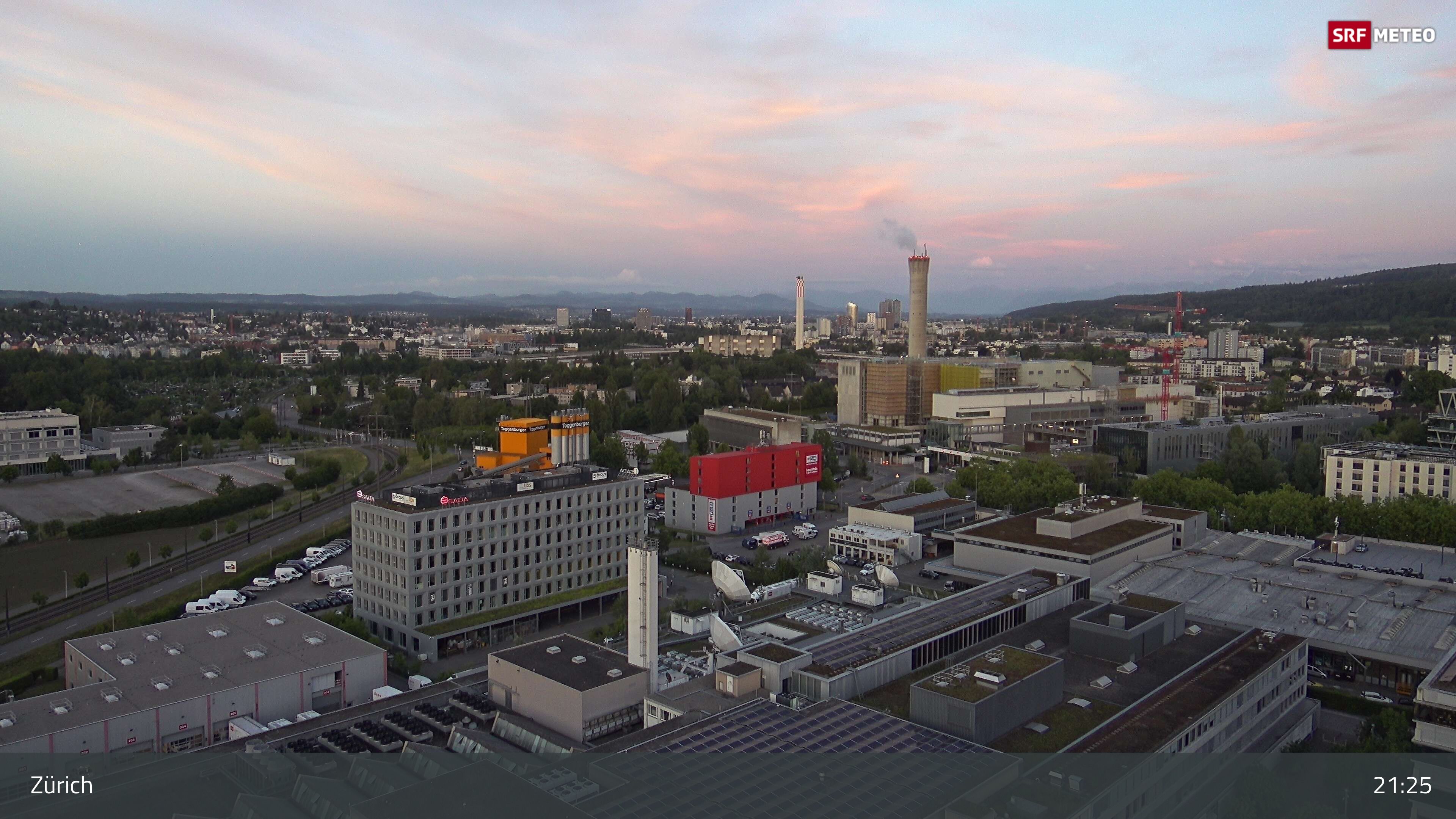 Zürich: Gebäude des SRF