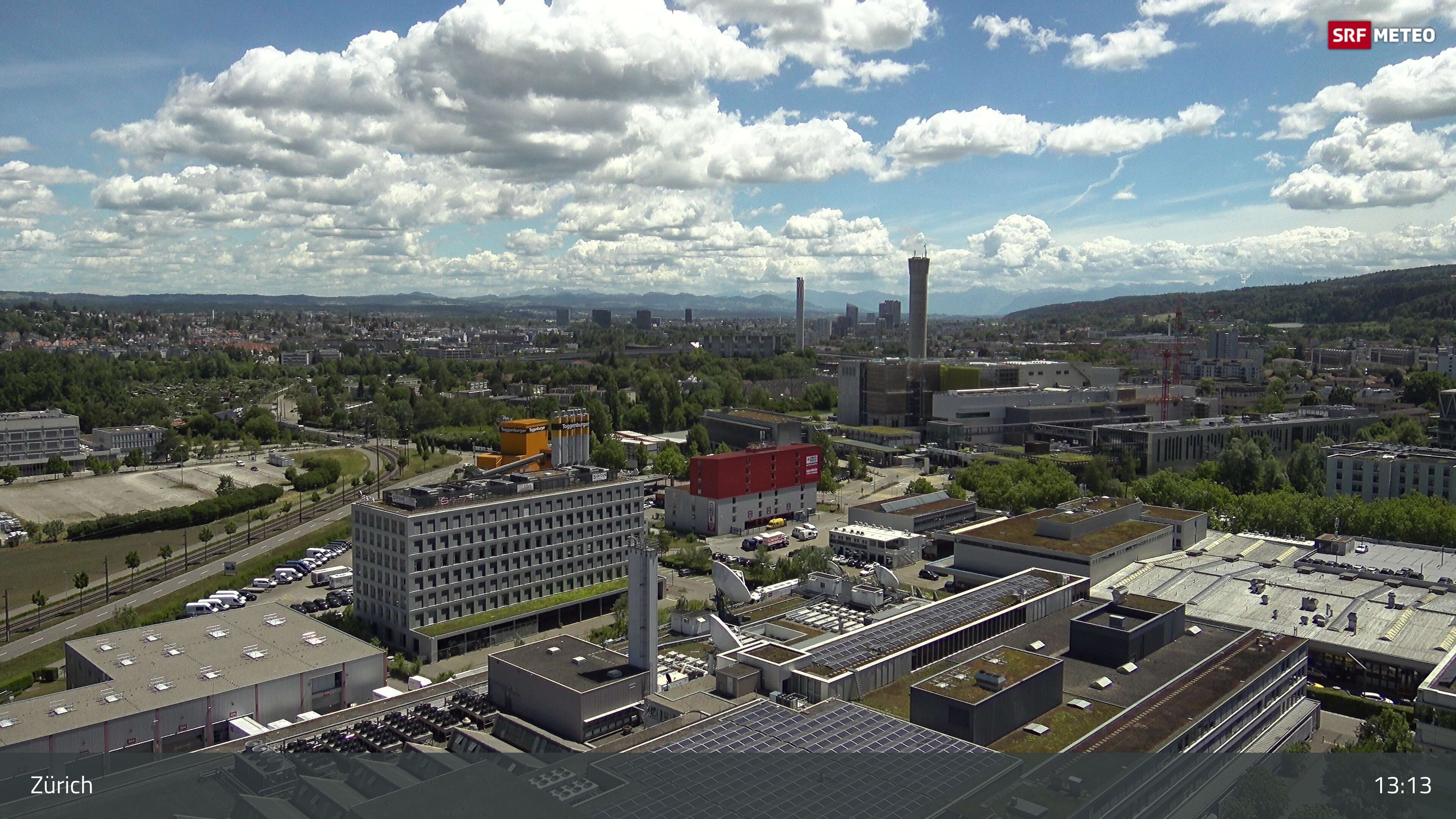 Zürich: Gebäude des SRF