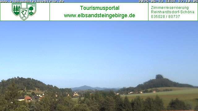 Kirnitzschtalstrasse mountain Webcam