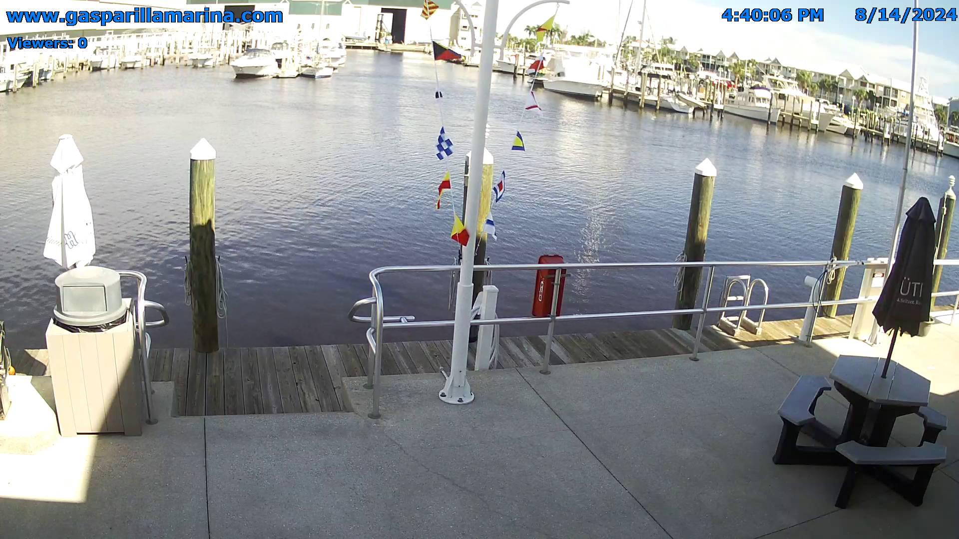 Traffic Cam Gasparilla: Marina Webcam - Placida, Port Charlotte