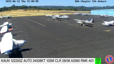 Sky View of Auburn Airport