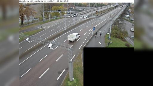 Liljeholmsbron Traffic - Bromma Webcam