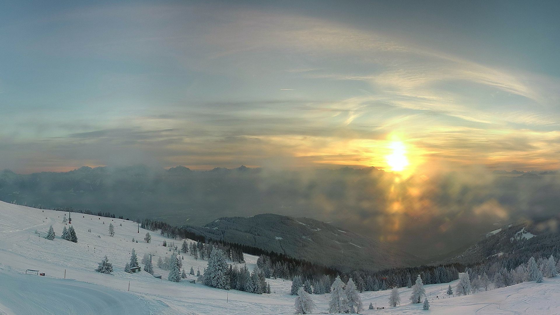 Traffic Cam Steindorf am Ossiacher See: Alpinhotel Pacheiner - Panoramakamera