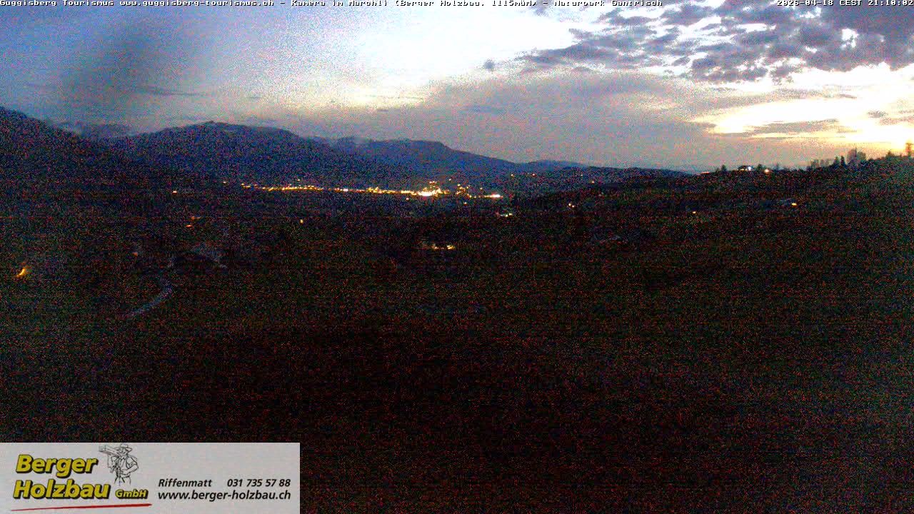 Guggisberg: Bern, Schweiz: Guggisbergerland Richtung Plaffeien - Freiburg - Jura