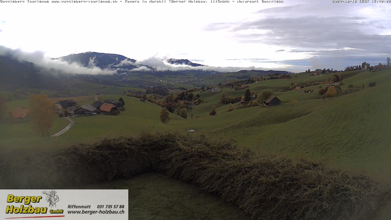 Guggisberg: Guggisbergerland Richtung Plaffeien - Freiburg - Jura