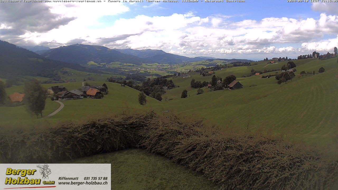 Guggisberg: Guggisbergerland Richtung Plaffeien - Freiburg - Jura