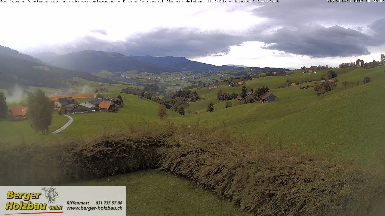 Guggisberg: Guggisbergerland Richtung Plaffeien - Freiburg - Jura