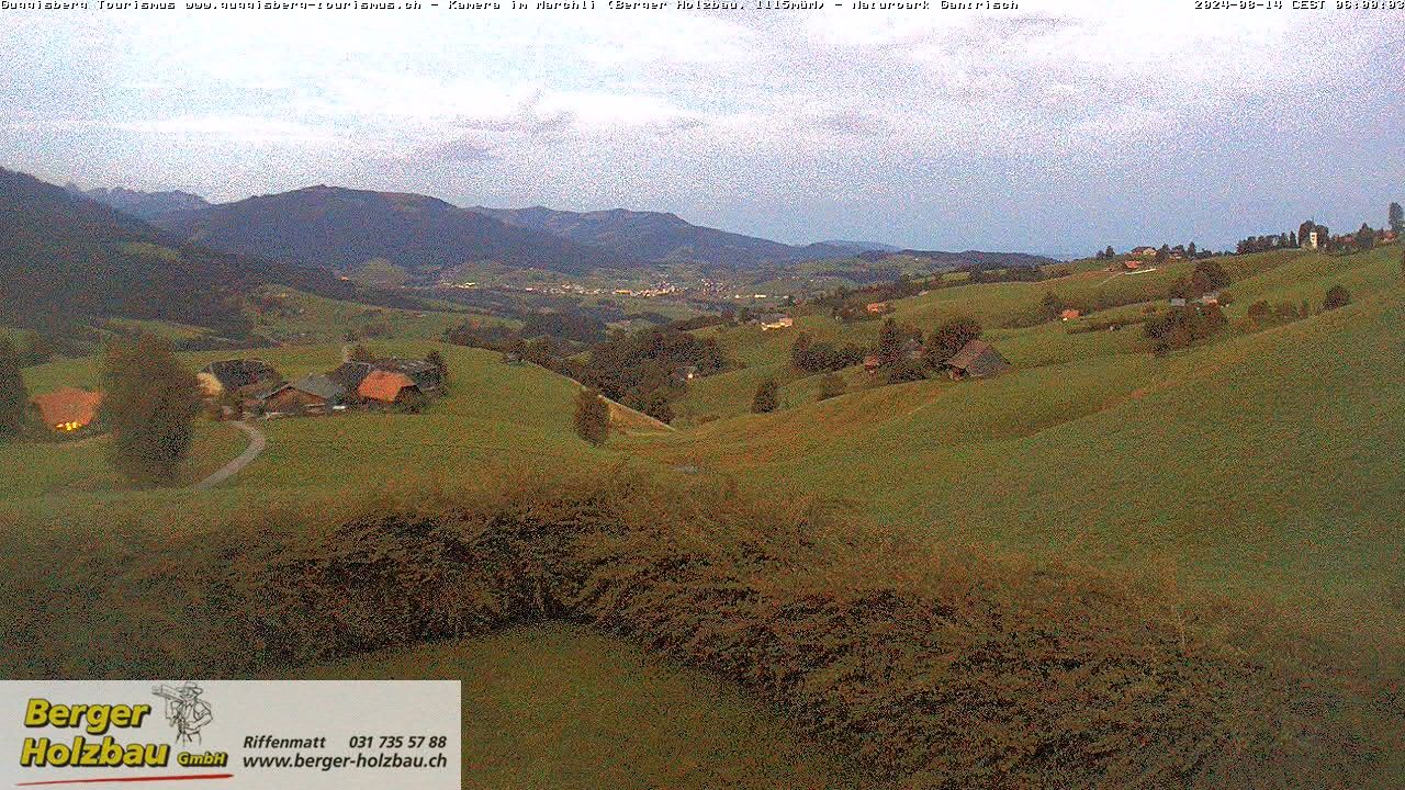 Guggisberg: Guggisbergerland Richtung Plaffeien - Freiburg - Jura