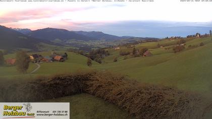 Guggisberg: Guggisbergerland Richtung Plaffeien - Freiburg - Jura