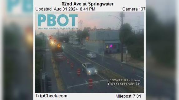 Traffic Cam Rivergrove: ORE213 at Springwater