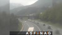 Gemeinde Mutters: A, bei Knoten Innsbruck-Berg Isel, Blickrichtung Innsbruck - Km ,