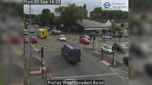 Traffic Cam Croydon: Purley Way - Road