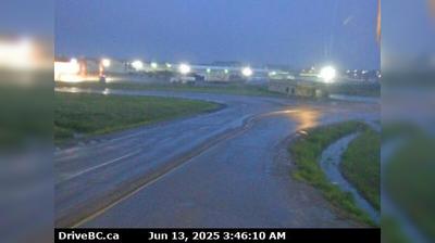 Fort St. John › North: 15, Hwy 97 at 100<sup>th</sup> Ave in - looking north