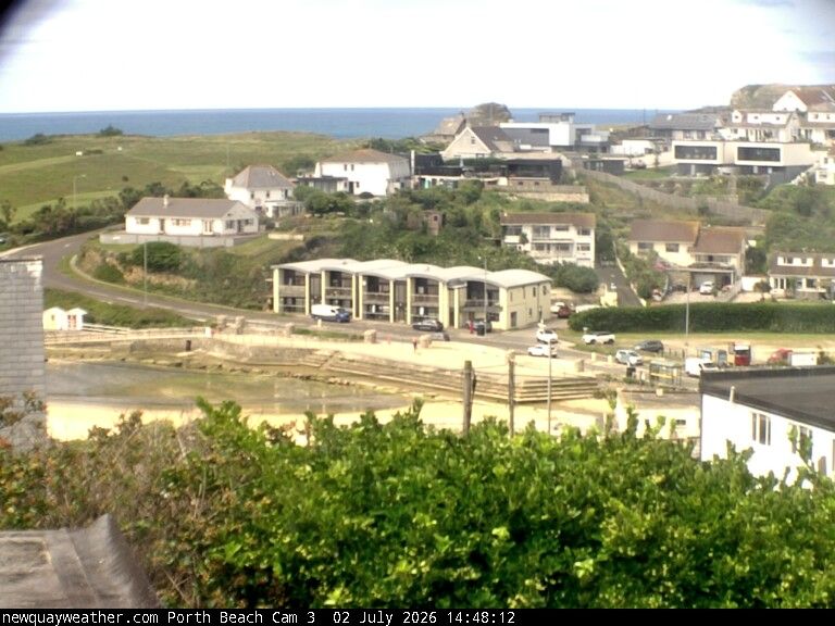 Traffic Cam Porth › West: Porth Beach