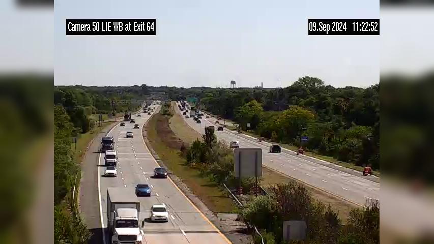 Traffic Cam Bellport › West: I-495 at NY 112 (Exit)