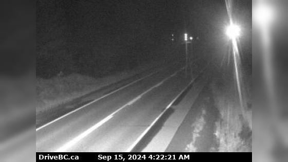 Traffic Cam Golden › North-West: Hwy 1, near Blaeberry River Bridge, looking northwest