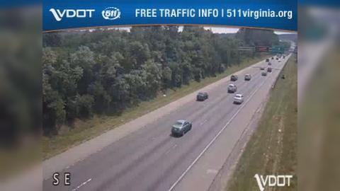 Traffic Cam Cranes Corner: I-95 - MM 137.8 - SB