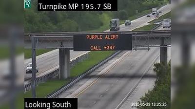 Traffic at Tpke MM 1957