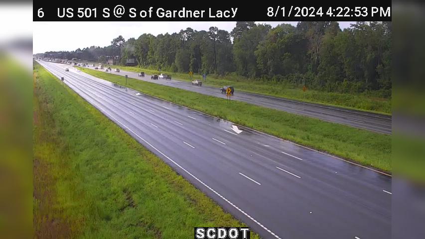 Traffic Cam Jaluco: US 501 S @ South of Gardner Lacy Rd
