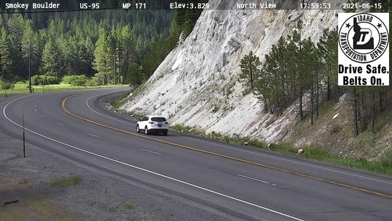 Traffic Cam New Meadows: Smokey Boulder