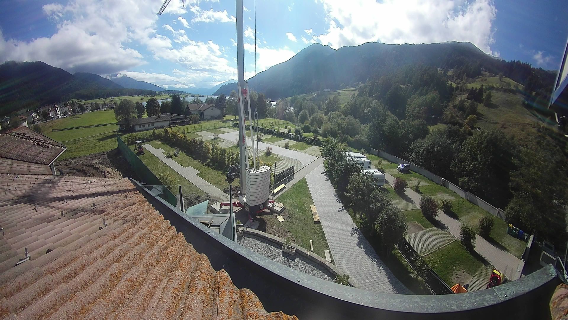 Traffic Cam Graun - Curon Venosta: Camping zum See - St. Valentin a.d.H