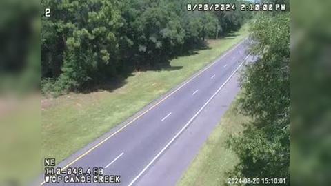 Traffic Cam Holt: I10-MM 043.4EB-W of Canoe Crk