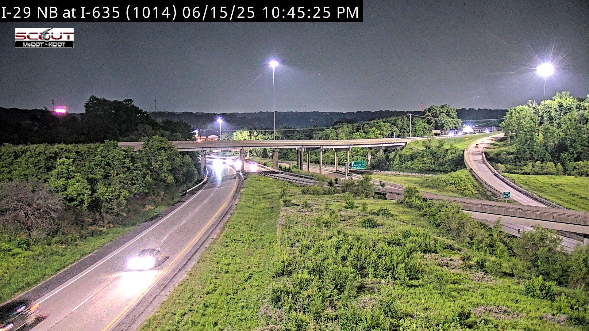 Traffic Cam Kansas City: I- N @ at I-