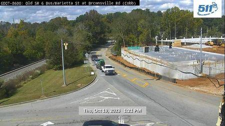 Powder Springs Traffic Watch: COBB-CAM-452-1 Webcam