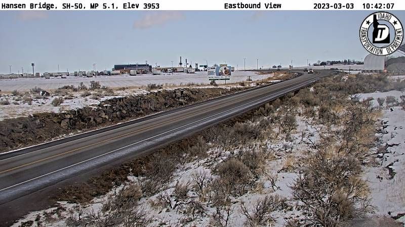 Traffic Cam Hansen › East: SH - Bridge: East