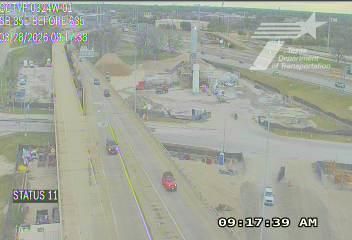 Traffic Cam Dallas › North: LBJ Express I-35E @ Harry Hines SB