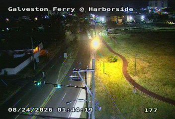 Traffic Cam Galveston › North: Ferry at Harborside