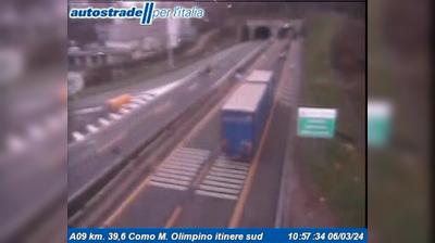 immagine della webcam nei dintorni di Brunate: webcam Chiasso