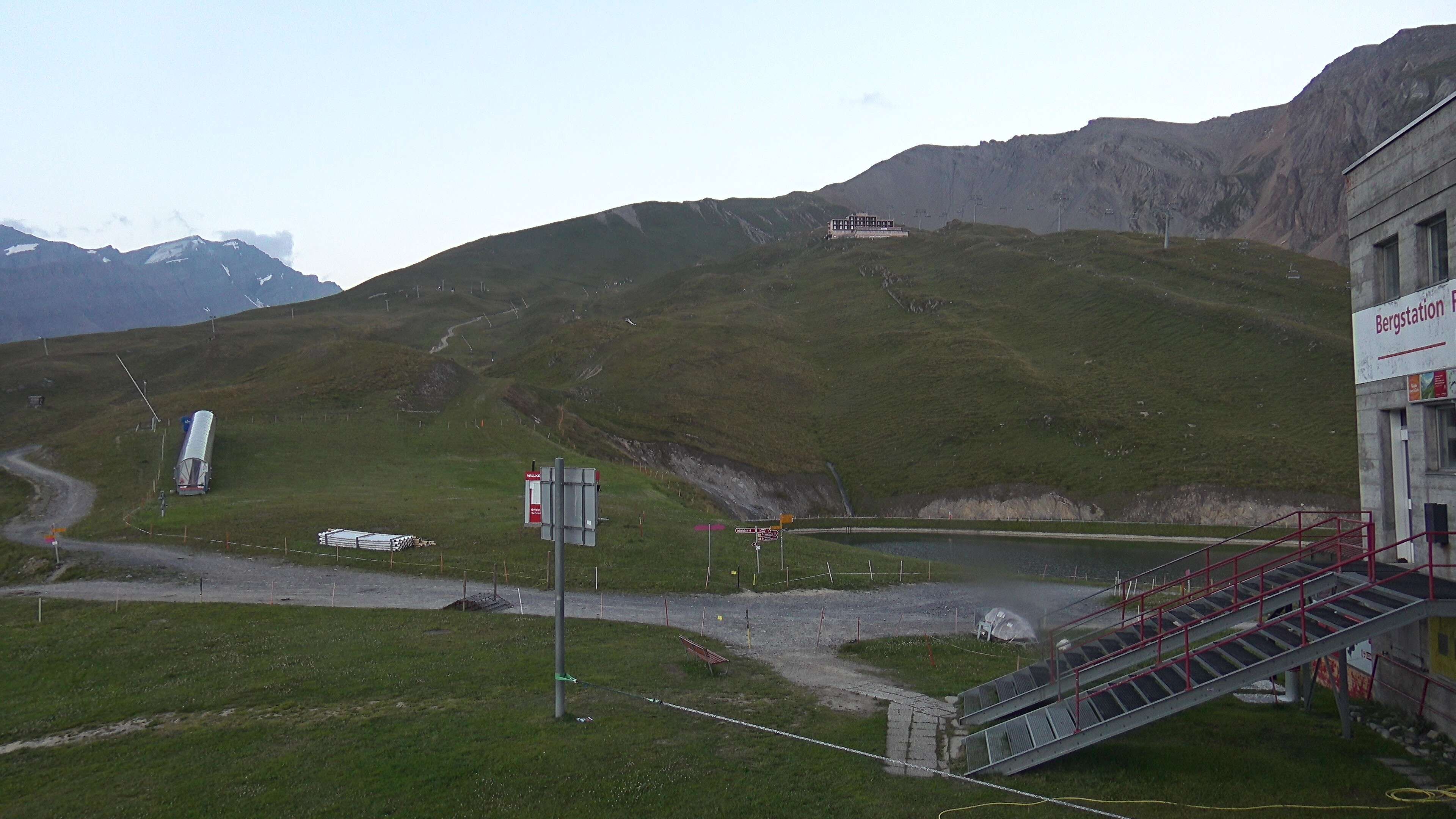 Leukerbad: Rinderhütte