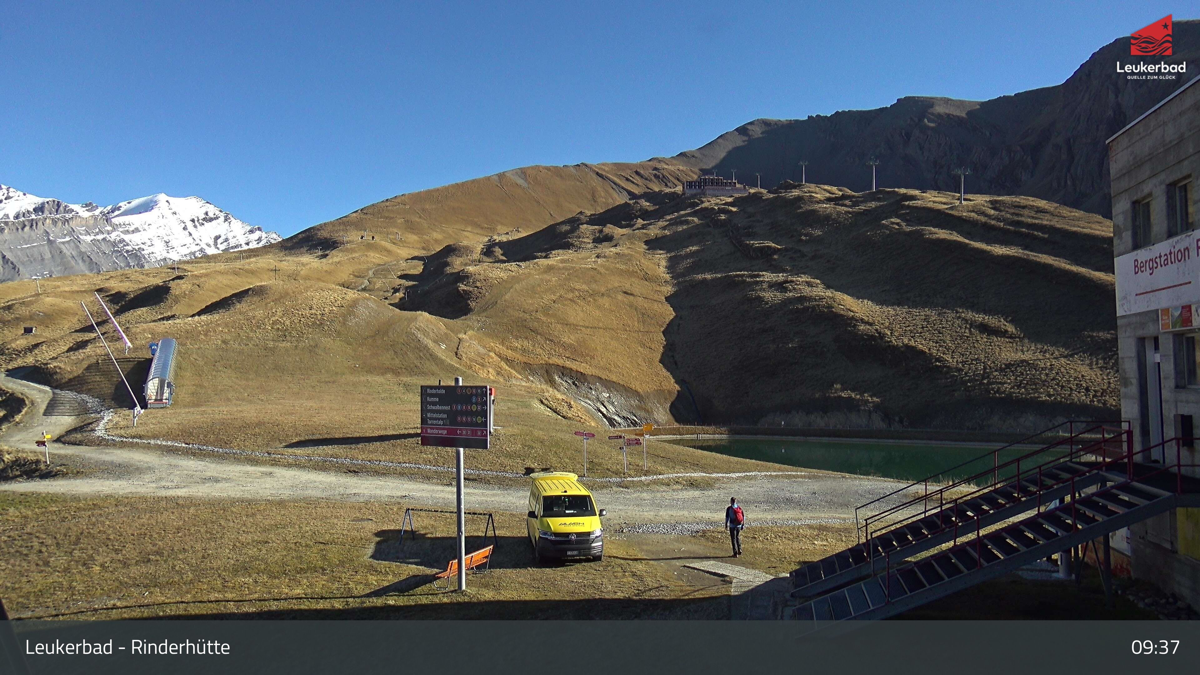 Leukerbad: Rinderhütte