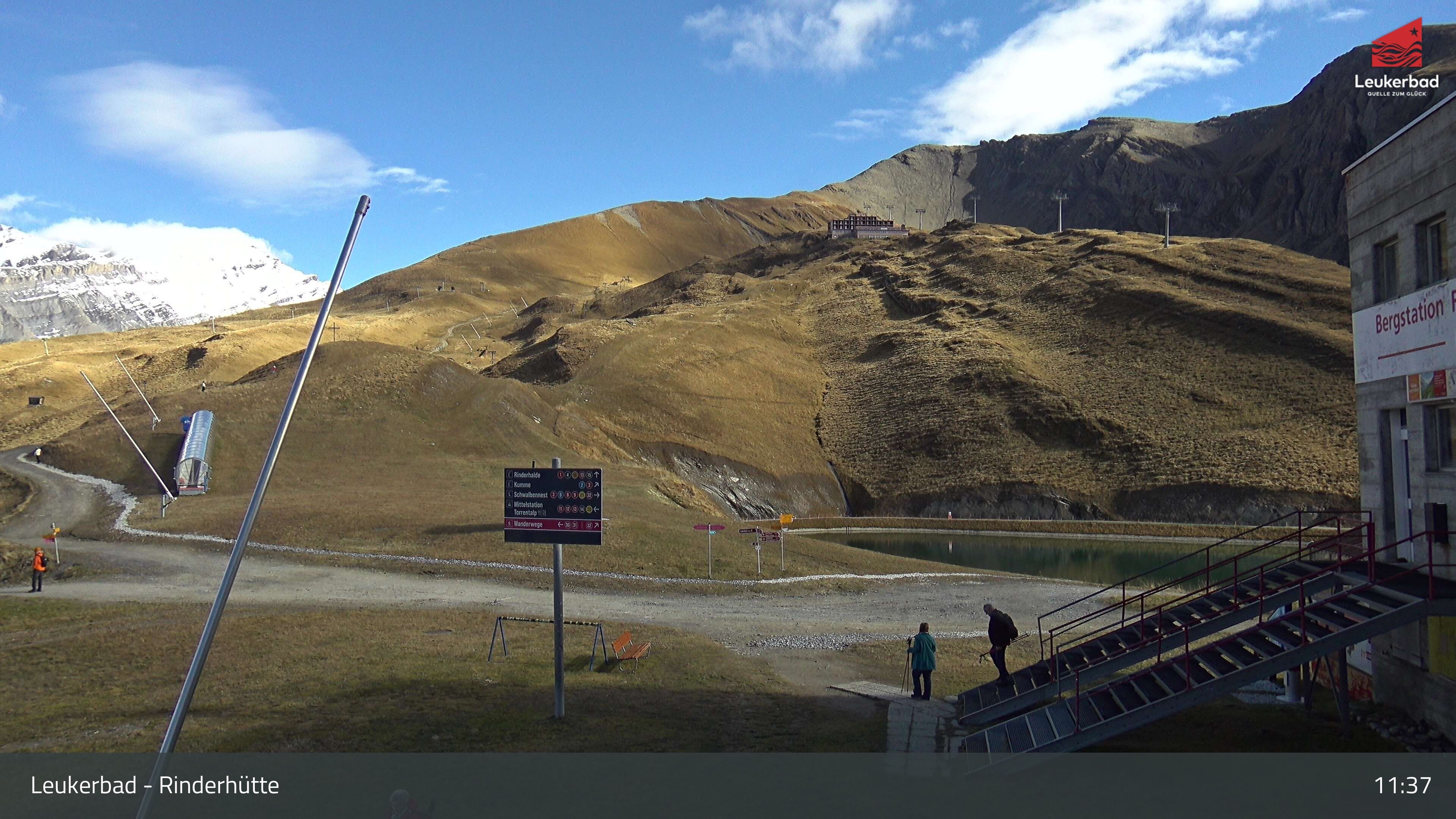 Leukerbad: Rinderhütte