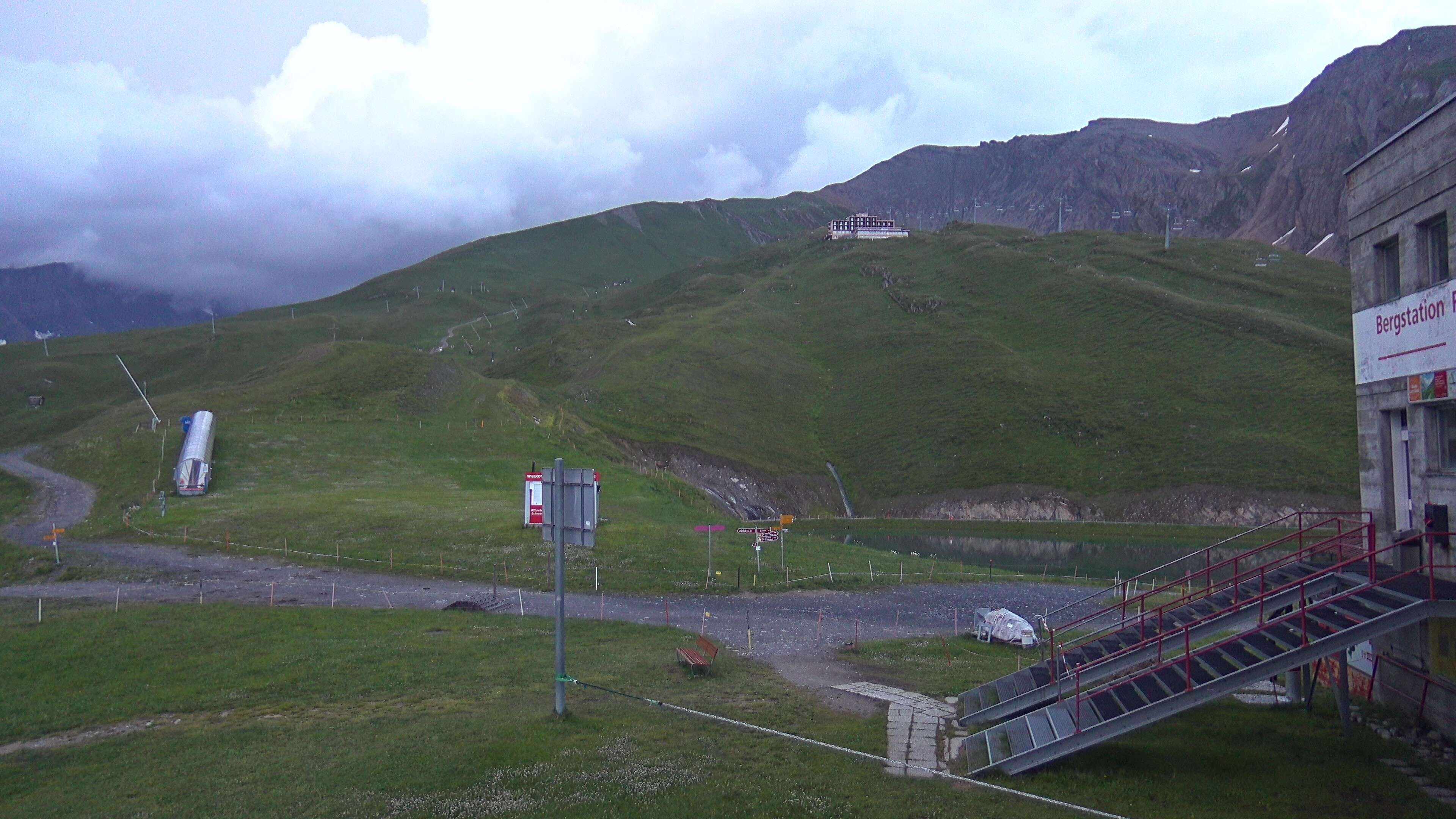 Leukerbad: Rinderhütte