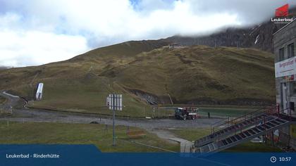 Leukerbad: Rinderhütte