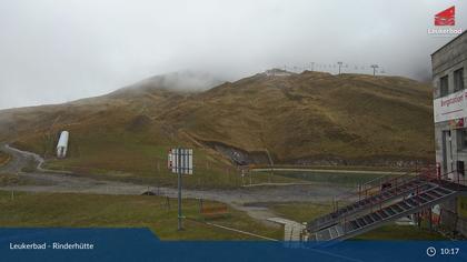 Leukerbad: Rinderhütte