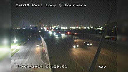 Traffic Cam Bellaire › South: I-610 West Loop @ Fournace