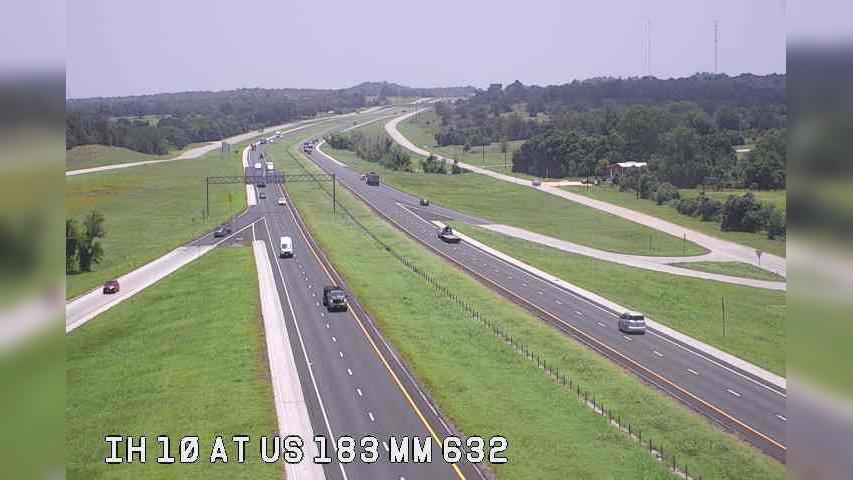 Traffic Cam Luling › East: IH 10 at US 183