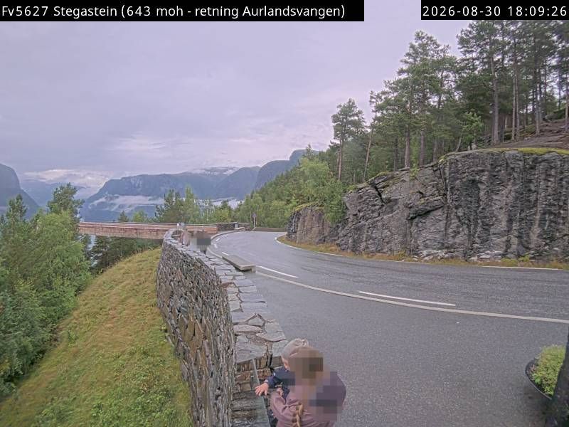 Traffic Cam Rygg: F5627 Stegasteinen (Aurlandsvangen)