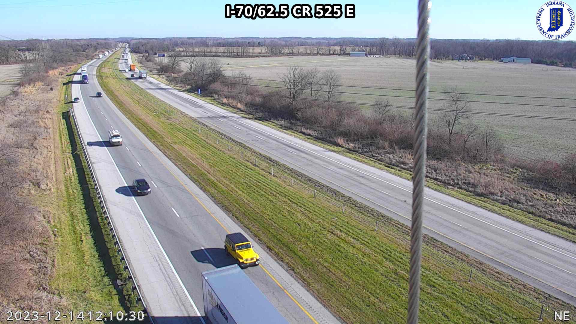 Traffic Cam Joppa: I-70: I-70/62.5 CR 525 E: I-70/62.5 CR 525 E