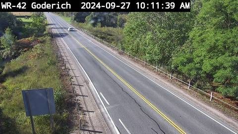 Traffic Cam Ashfield–Colborne–Wawanosh: Highway 21 at County Road